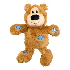 KONG - Juguete Para Perro Peluche Knots Squeak Talla S/ M - Marron claro - S/M