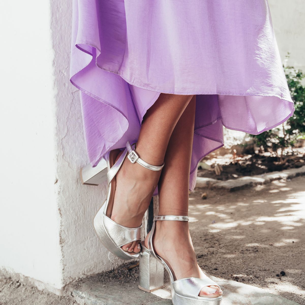 MI PLACARD - ZAPATOS DE FIESTA TRINI PLATEADO