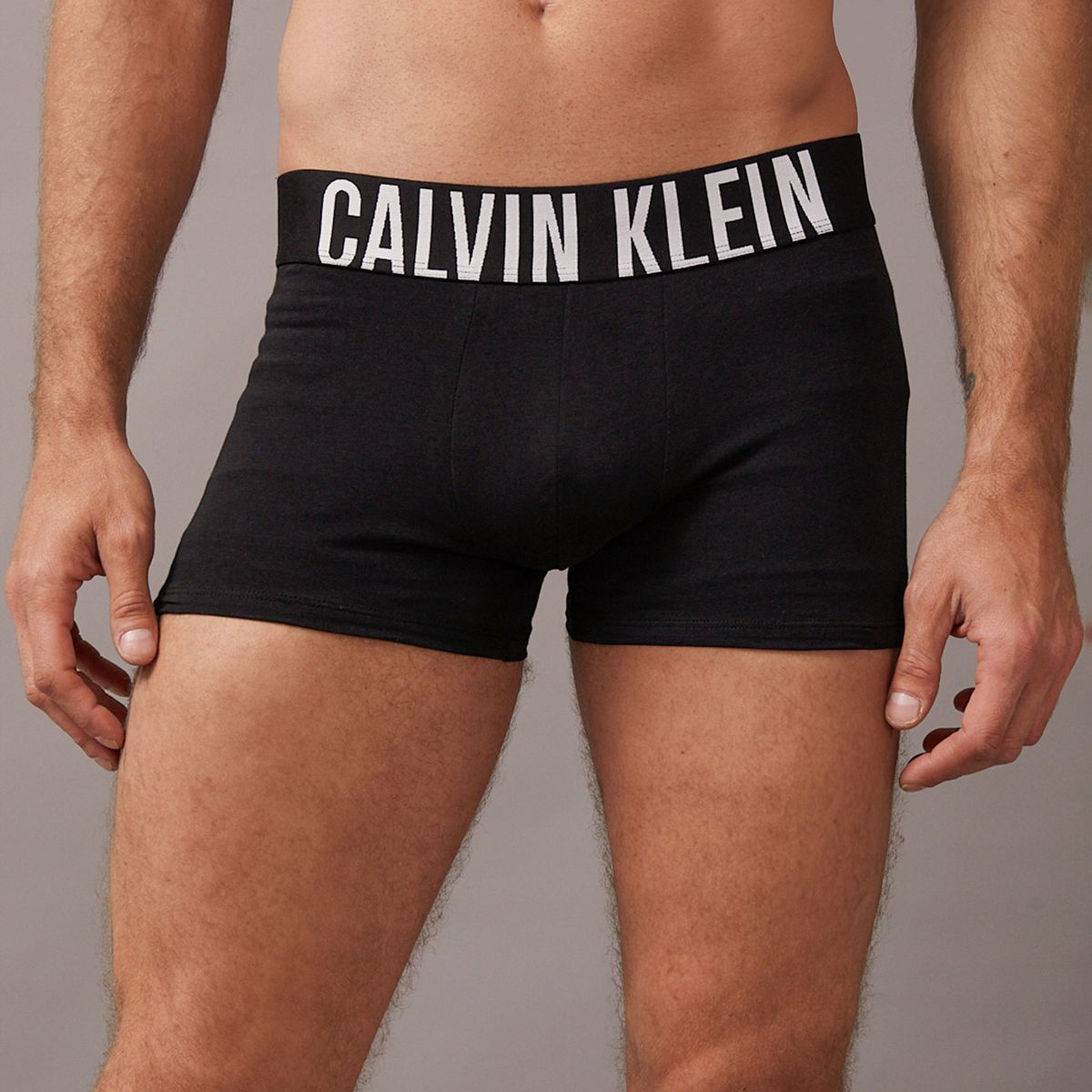 CALVIN KLEIN - Pack 3 Bóxers Trunk Intense Power Negro Calvin Klein
