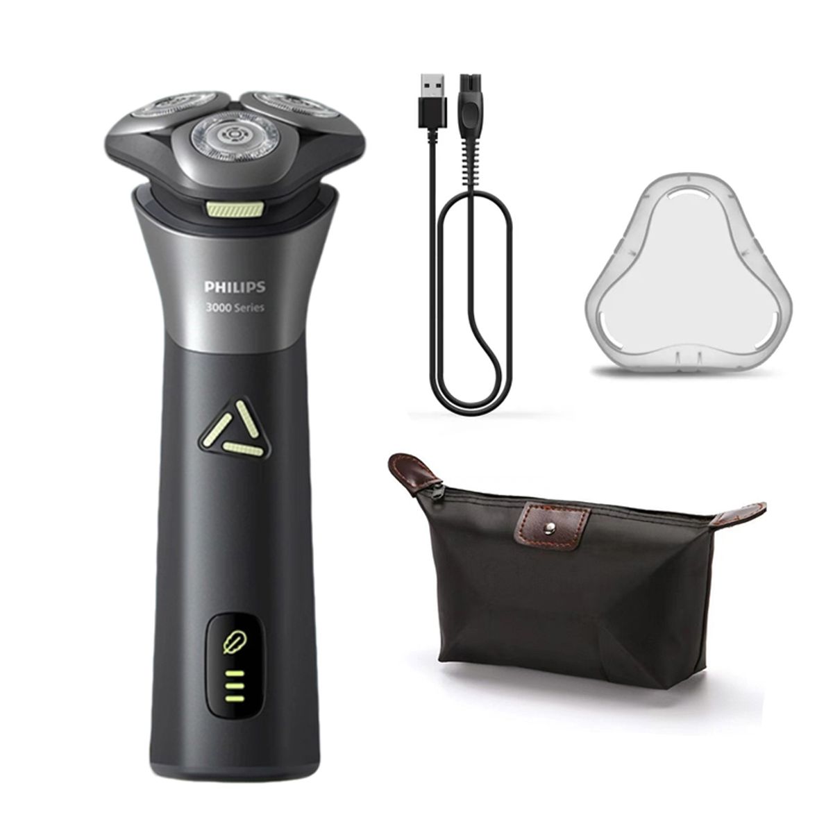 PHILIPS - Afeitadora Philips Serie 3000 Pro en Húmedo y Seco S3885