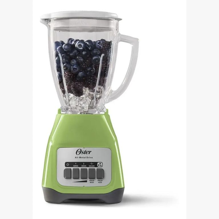 Licuadora Oster® Blstkagkpb 2 Velocidades Y Vaso De Vidrio Color Verde