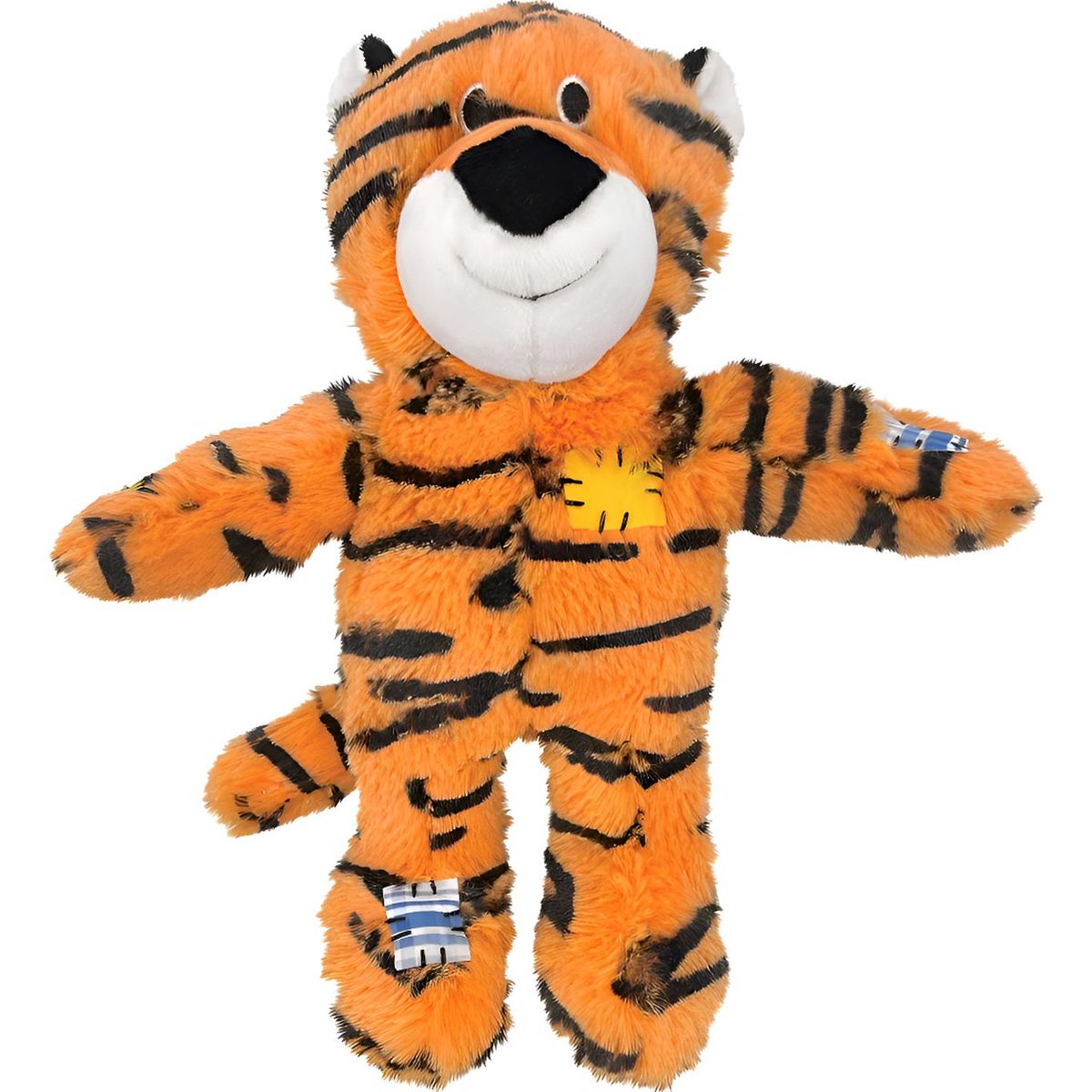 KONG - Juguete Para Perro Peluche Kong Wild Knots Squeak Talla M/ L - Naranja - M/L