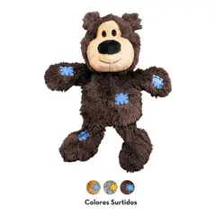 KONG - Juguete Para Perro Peluche Wild Knots Squeak Talla M/ L - Marron - M/L