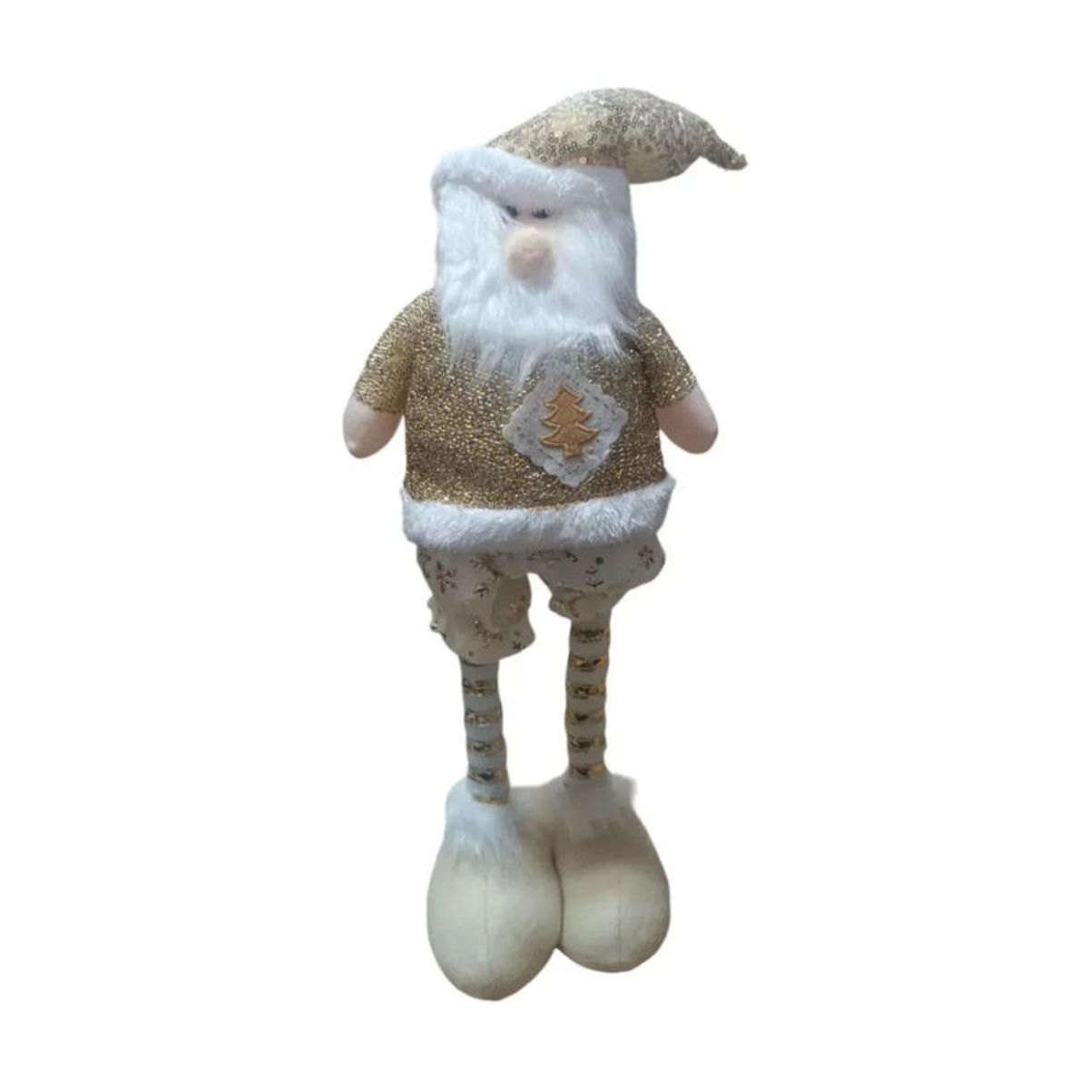 GENERICO - 3 Muñecos Nieve Renos Adornos Navideños Papá Noel