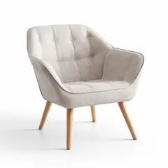 KLIK - Butaca Decorativa Velvet Chic - Beige