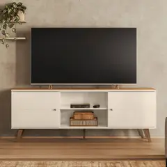 EXIT - Rack TV hasta 75 pulgadas 180x64x38 cm Beige - Aracaju