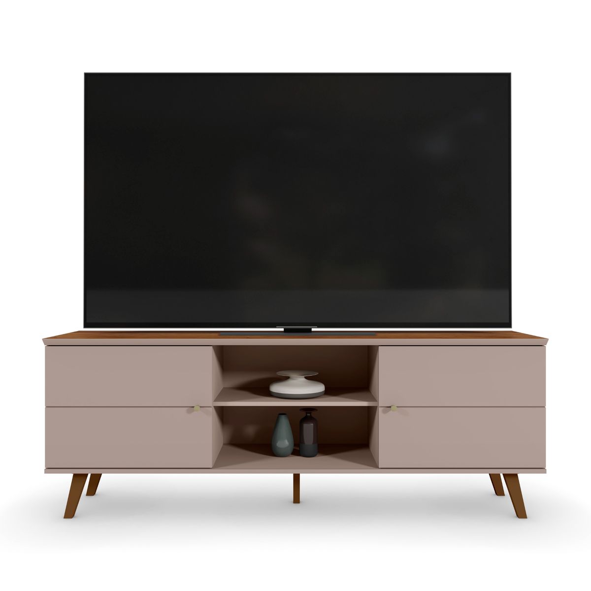EXIT - Rack TV hasta 75 pulgadas 180x64x38 cm Gris - Aracaju