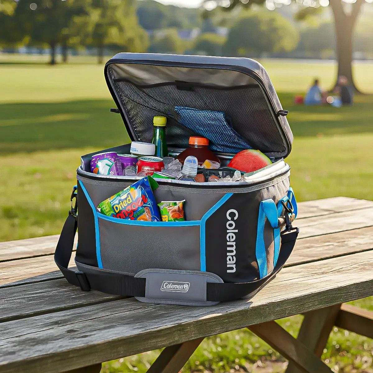 COLEMAN - Cooler Plegable Enfriador Coleman Bolso Termico Portatil