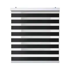 OEM - Cortina Roller Duo Cebra Dia Y Noche 100x200cm