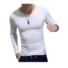 GARSIL - Camiseta - Polera Primera Capa De Hombre Manga Larga - Fibra De Bambú