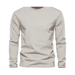 GARSIL - Camiseta - Polera Primera Capa De Hombre Manga Larga - Fibra De Bambú