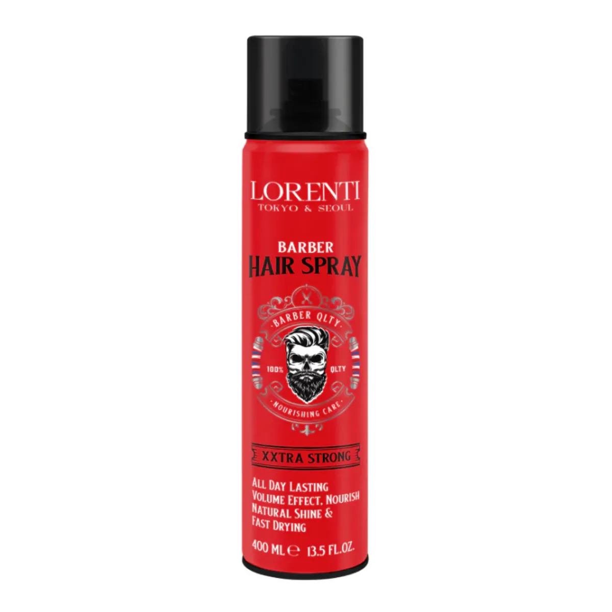 LORENTI PROFESSIONAL - Lorenti Laca Fijador de Cabello Extra Fuerte Rojo 400ML