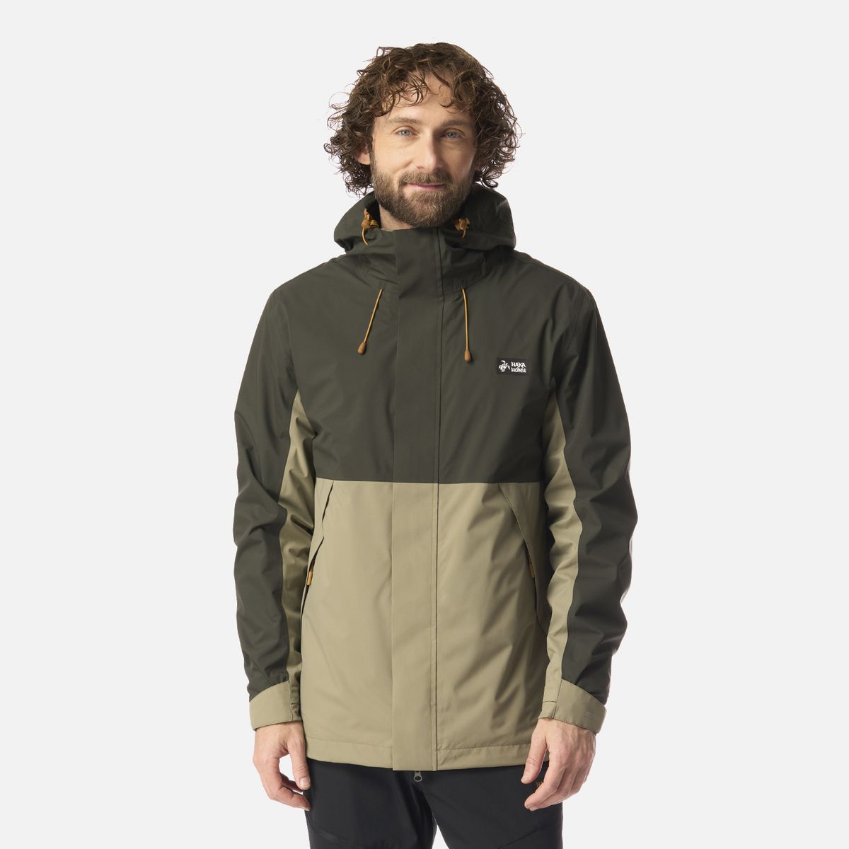 HAKA HONU - Chaqueta Hombre Escarcha Verde Militar Haka Honu