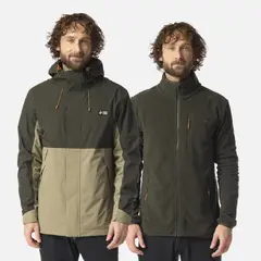 HAKA HONU - Chaqueta Hombre Escarcha Verde Militar