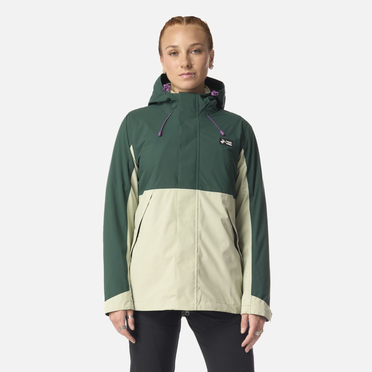 HAKA HONU - Chaqueta Mujer Escarcha Jade Haka Honu