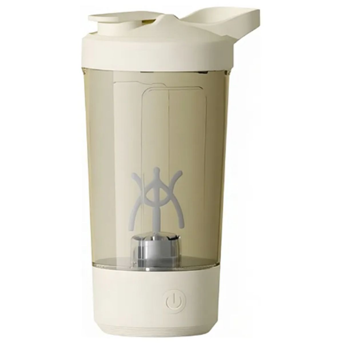 GENERICO - Vaso Para Mezcla Botella Mezcladora De Proteínas Uso Diario Blanco
