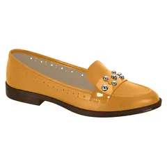 MOLECA - Mocasin de Mujer Amarillo