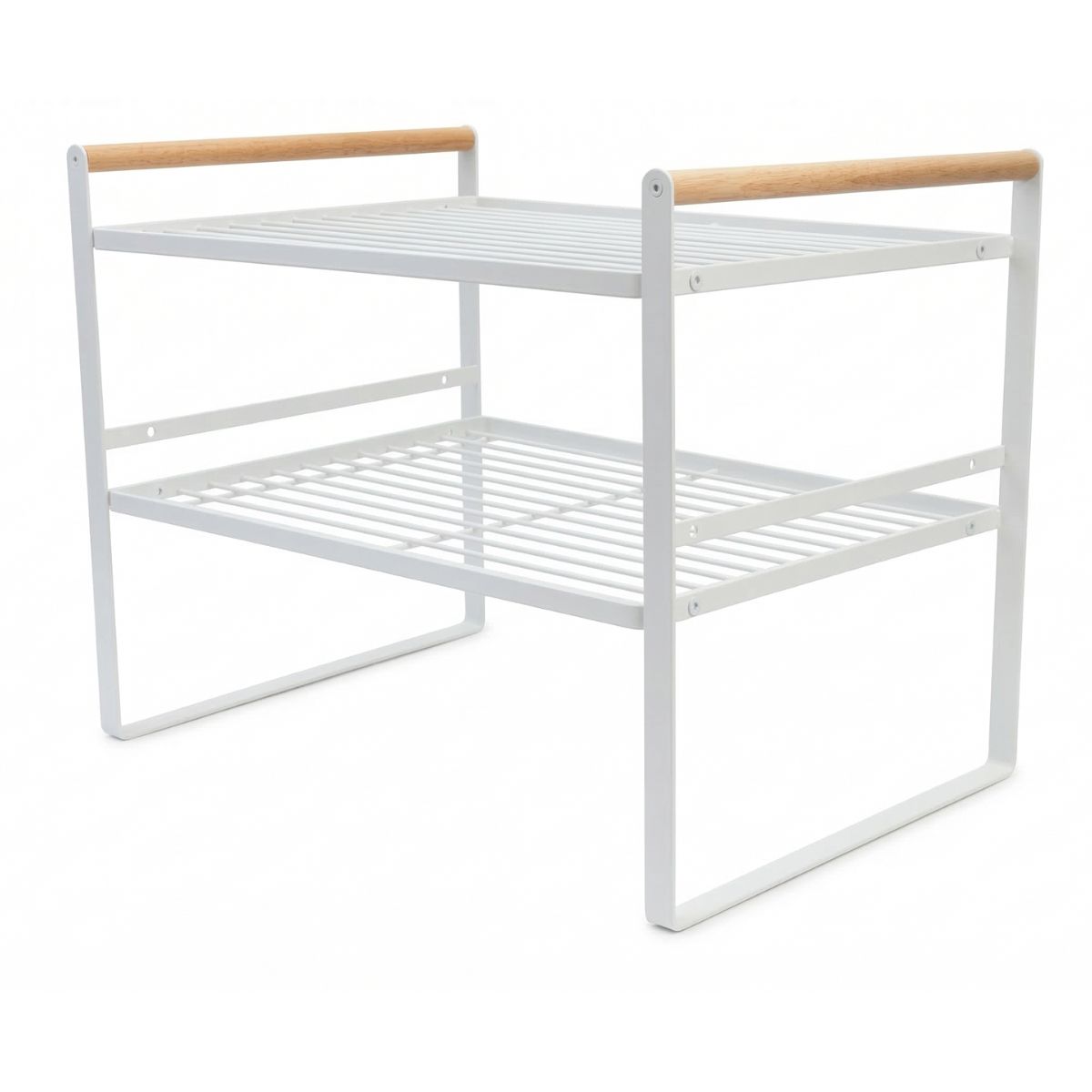 GENERICO - Organizador De Gabinetes De Cocina Estante Escurridor Doble