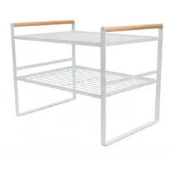 GENERICO - Organizador De Gabinetes De Cocina Estante Escurridor Doble