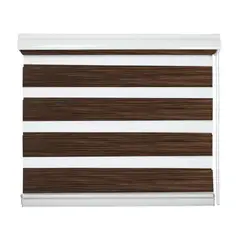 OEM - Cortina Roller Duo Cebra Dia Y Noche 160x200cm