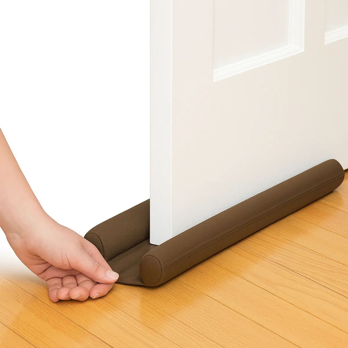 MOVI - Doble Rollo Aislante para Puertas y Ventanas - Protector Térmico, Acústico y Anti-Polvo