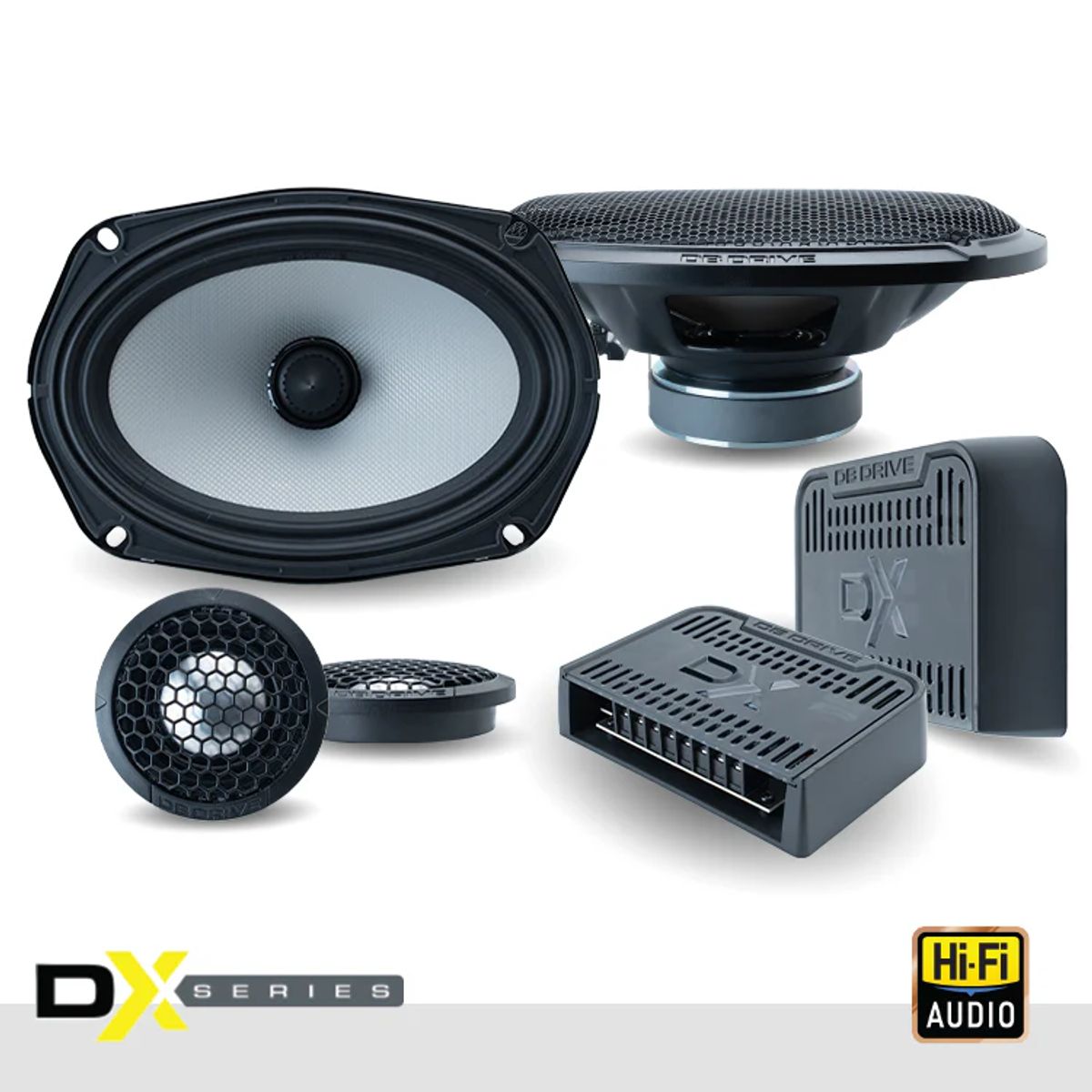 DB DRIVE - Parlante componentes db drive DX-S69C  2 vías  6X9″ 125 W RMS
