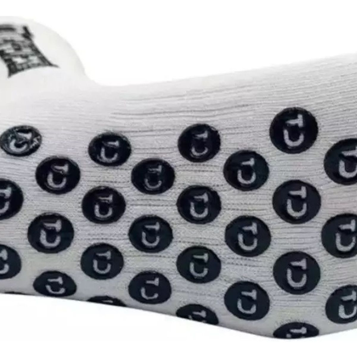GENERICO - Calcetas Medias Deportivas De Fútbol Antideslizante Colores Blanco