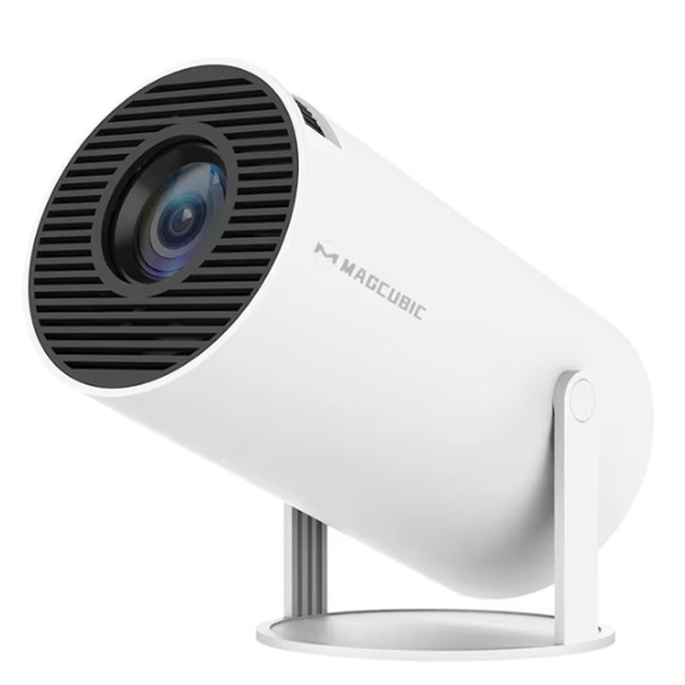 BRO TOUMI Proyector Portátil Ultra Portátil HY300 LED HD 1080P WIFI