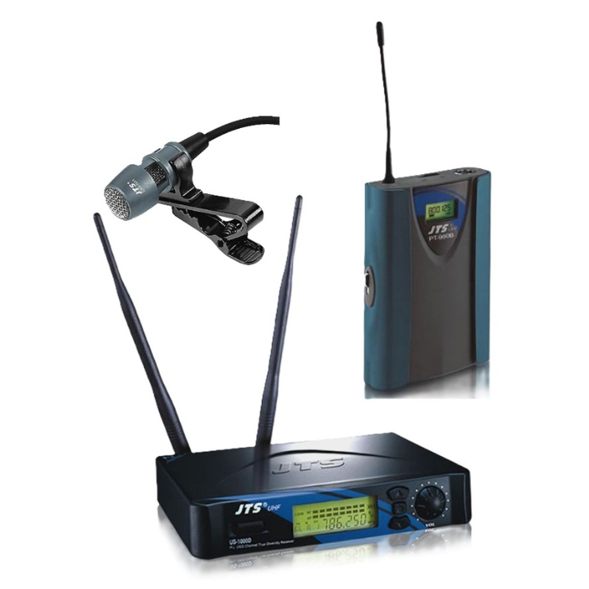 JTS - Micrfofono inalambrico JTS US-1000D  PT-990B  CM-501