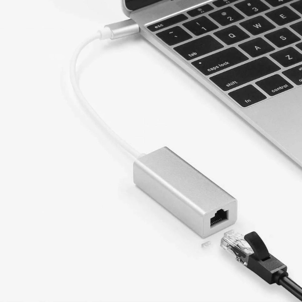 TECNOLAB - Adaptador Cable USB-C A ETHERNET RJ45