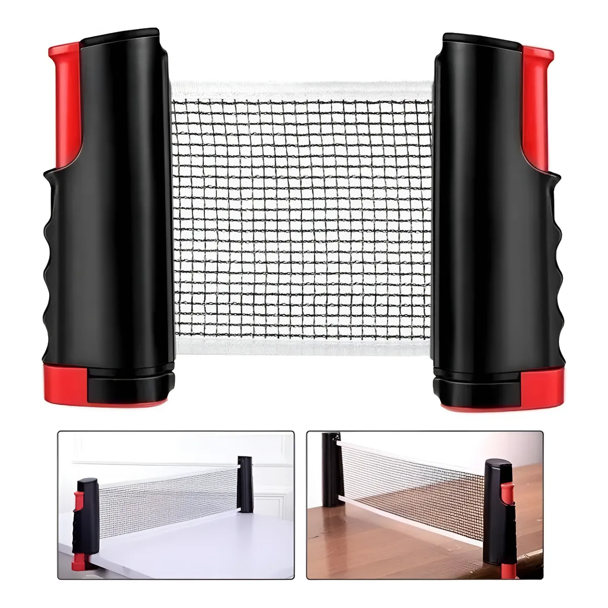 GENERICO - Red Ping Pong - Malla Adaptable A Cualquier Mesa