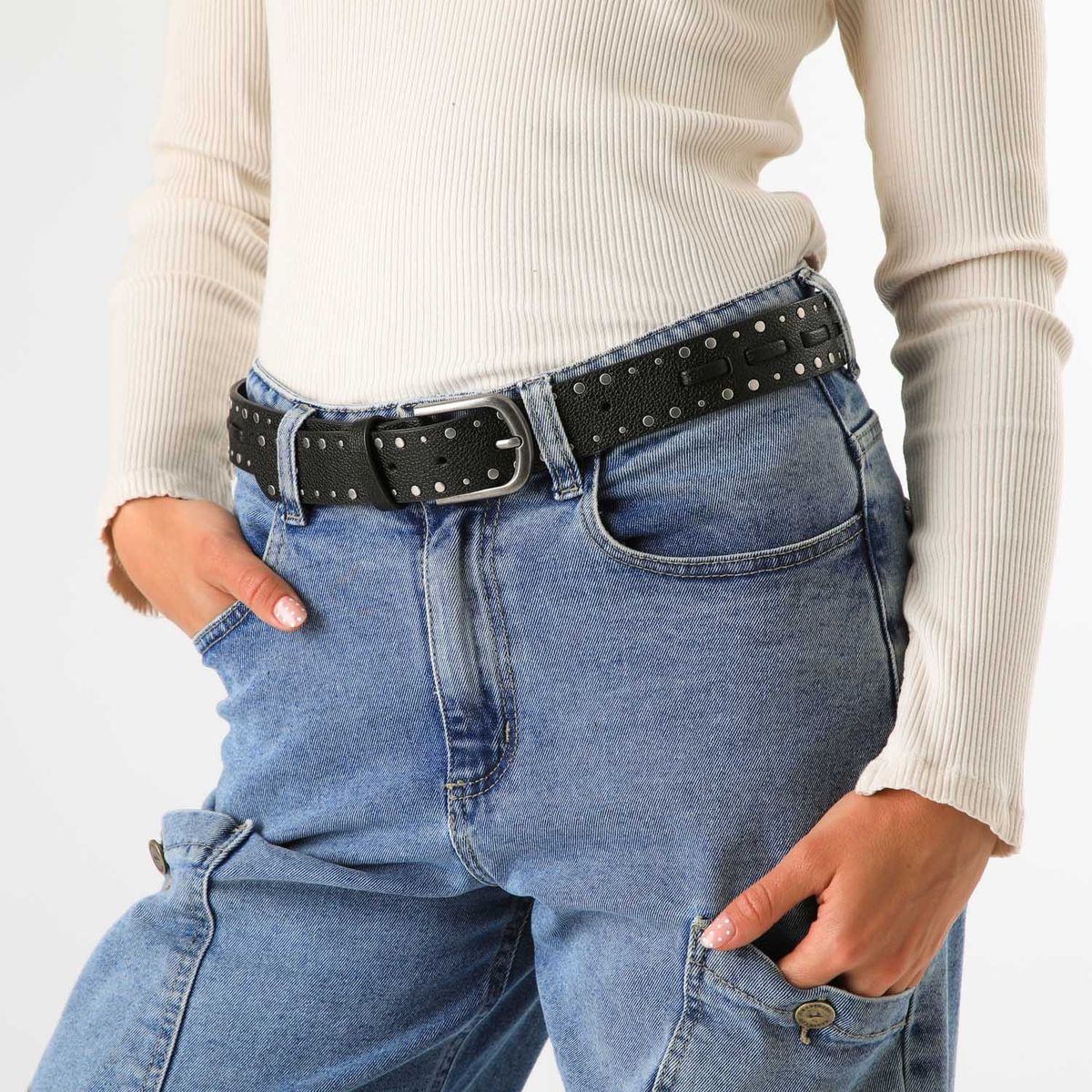 HUMANA - Cinturón Adonis Negro Humana