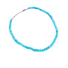 GENERICO - Collar con piedras Amazonita Calma natural