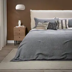 ROSEN - Cobertor Favo Cozy Grafito King