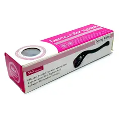 GENERICO - Dermaroller 540 Agujas Derma Roller Microneedle System 0.50m