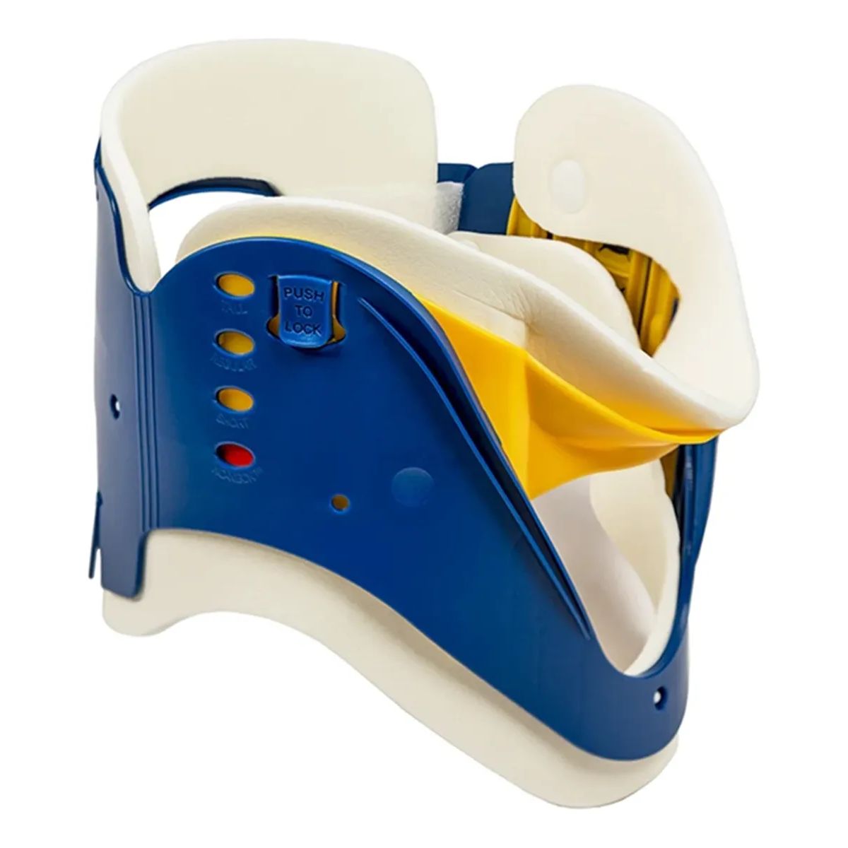 NO LOGO - Collarín Cervical Adulto Tamaño Grande Ortopédico Cuello Azul M