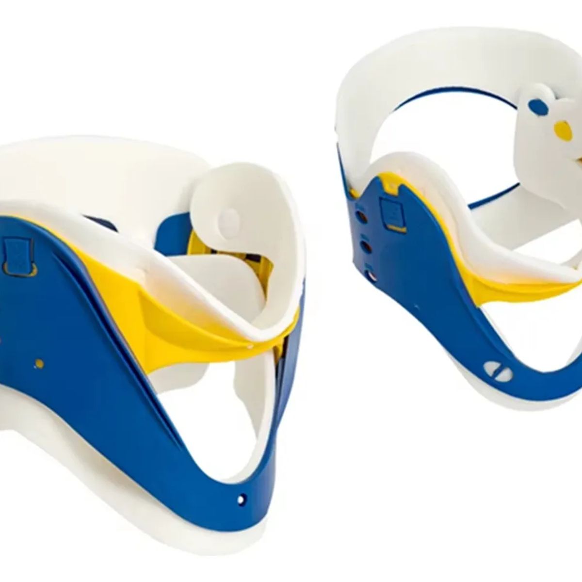 NO LOGO - Collarín Cervical Adulto Tamaño Grande Ortopédico Cuello Azul M