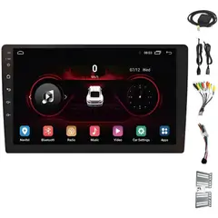 FURIAMOTOR - Radio Auto 2 Din Android Touch Hd De 9'' Carplay Color Negro