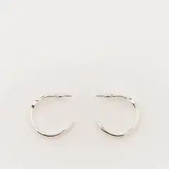 LOUNGE - Aros Mujer Argollas Semi Abiertas