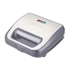 ELECTRON - Sandwichera 3 En 1 Ba-5500 Waffle Panini Cerámica