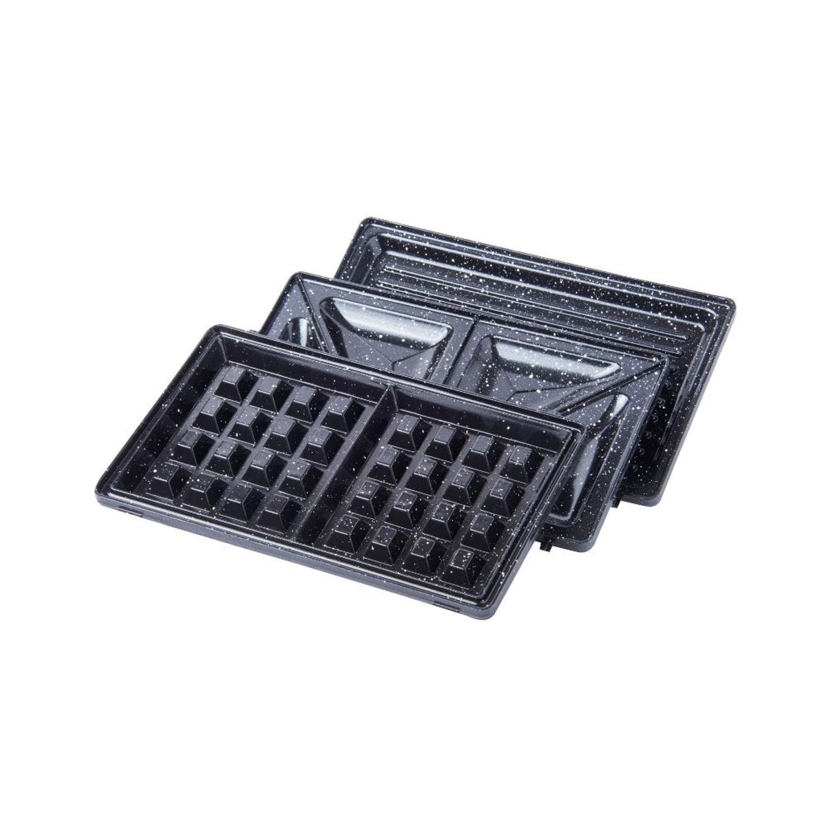 ELECTRON - Sandwichera 3 En 1 Electron Ba-5500 Waffle Panini Cerámica