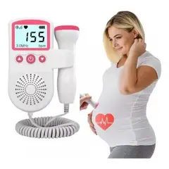 GENERICO - Monitor Fetal Doppler Latidos Fetales Corazón Bebé Color