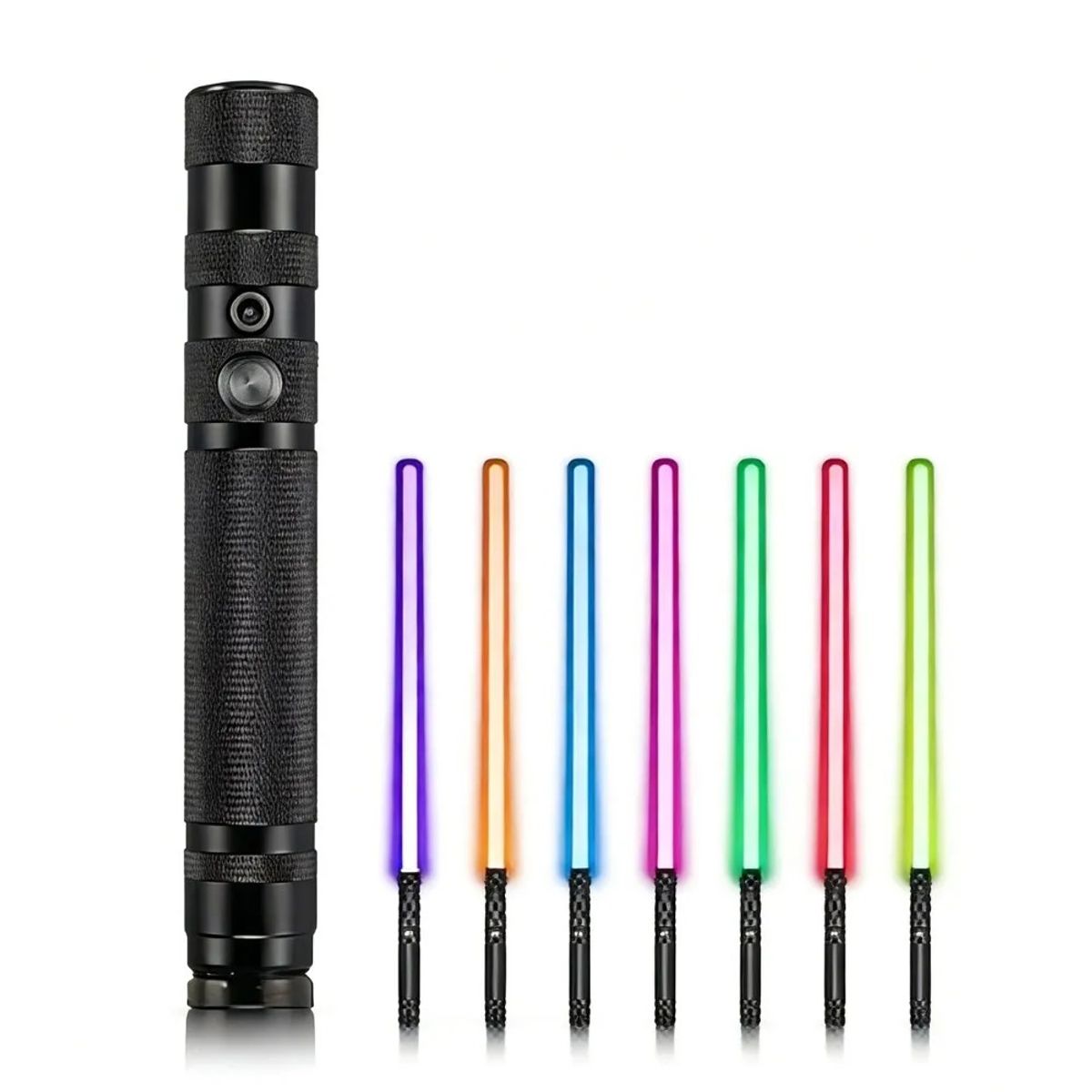 GENERICO - Sable Laser Recargable 7 Colores Luces Y Sonido Espada Jedi