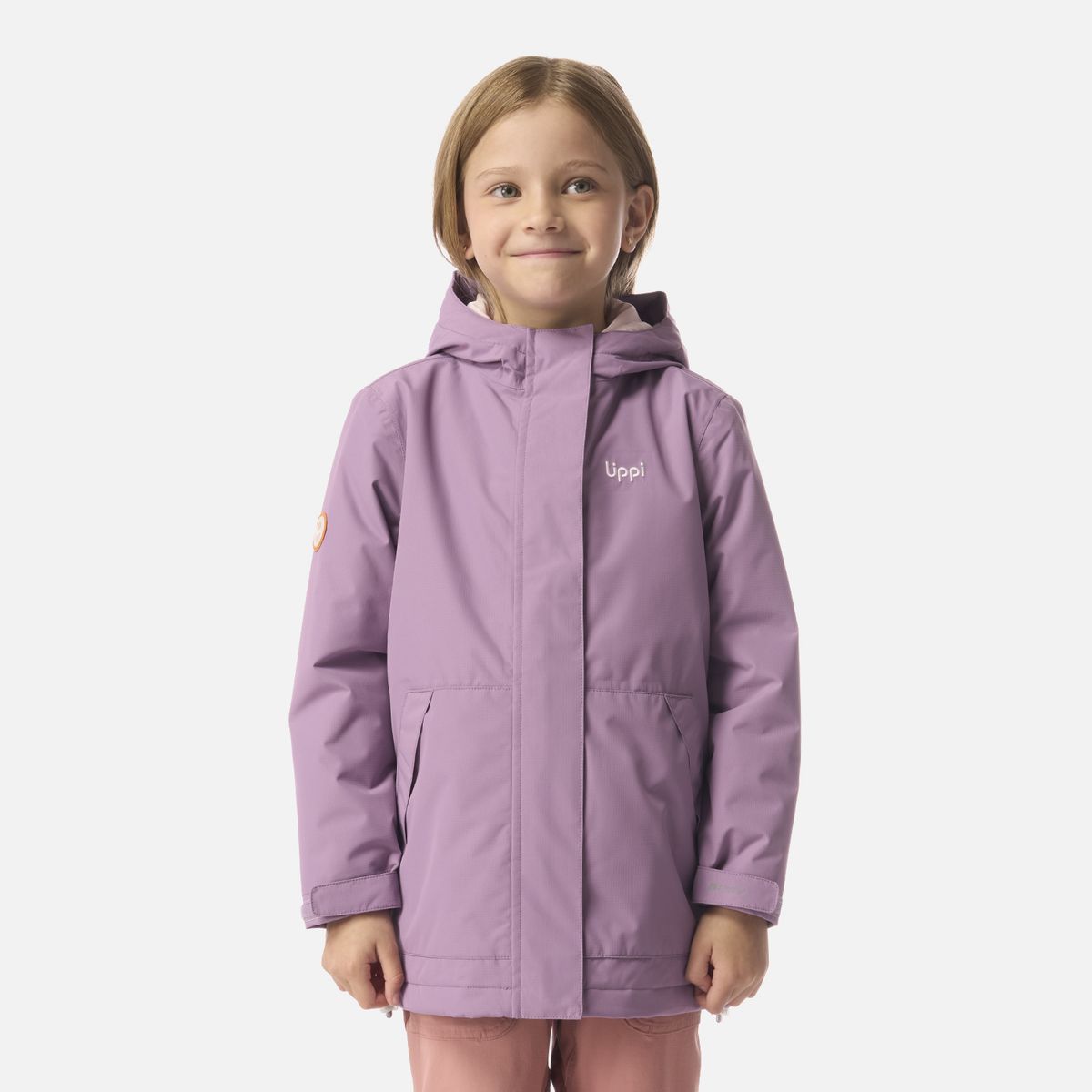 LIPPI - Chaqueta Niña Cold Place B-Dry Hoody Jacket Purpura Claro Lippi