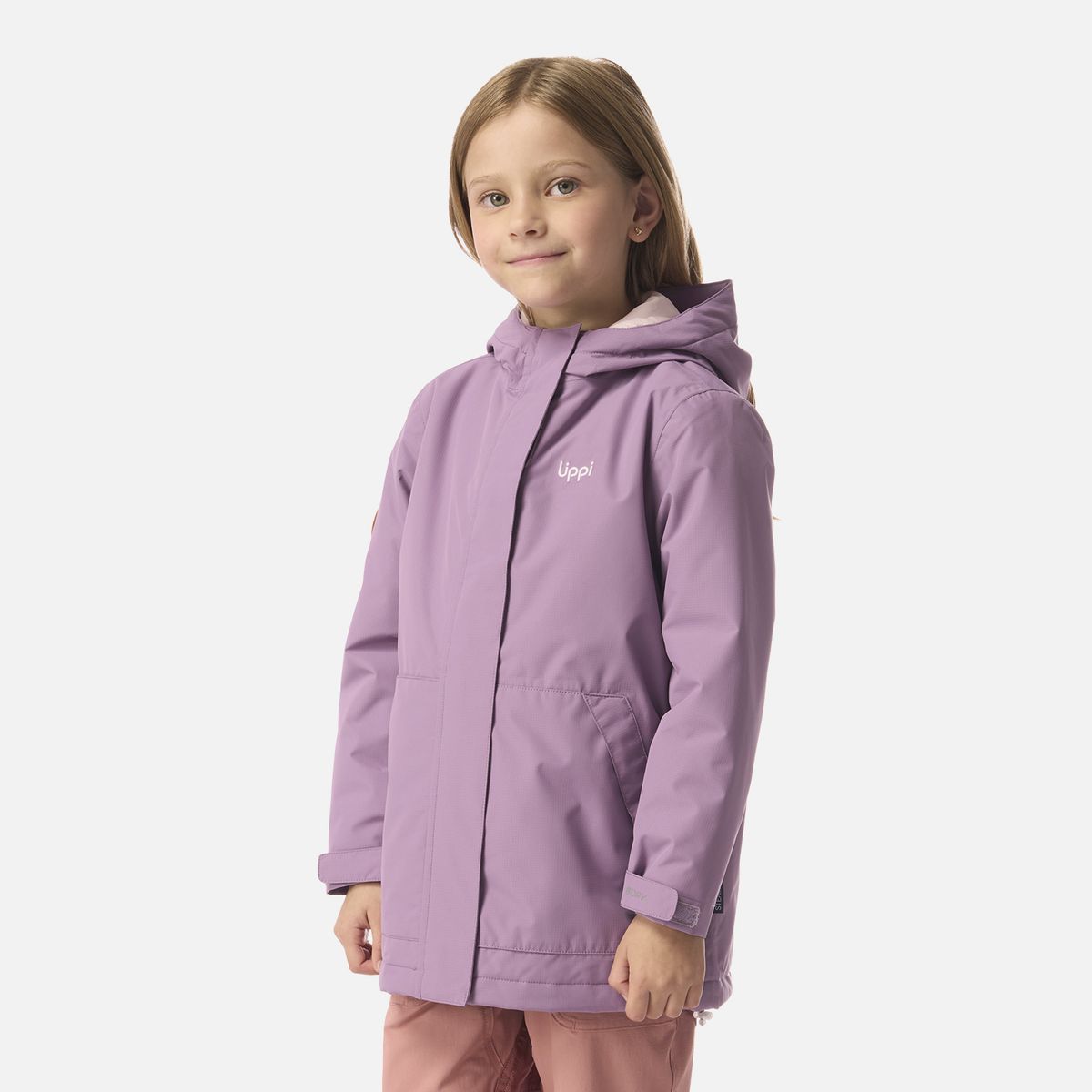LIPPI - Chaqueta Niña Cold Place B-Dry Hoody Jacket Purpura Claro Lippi