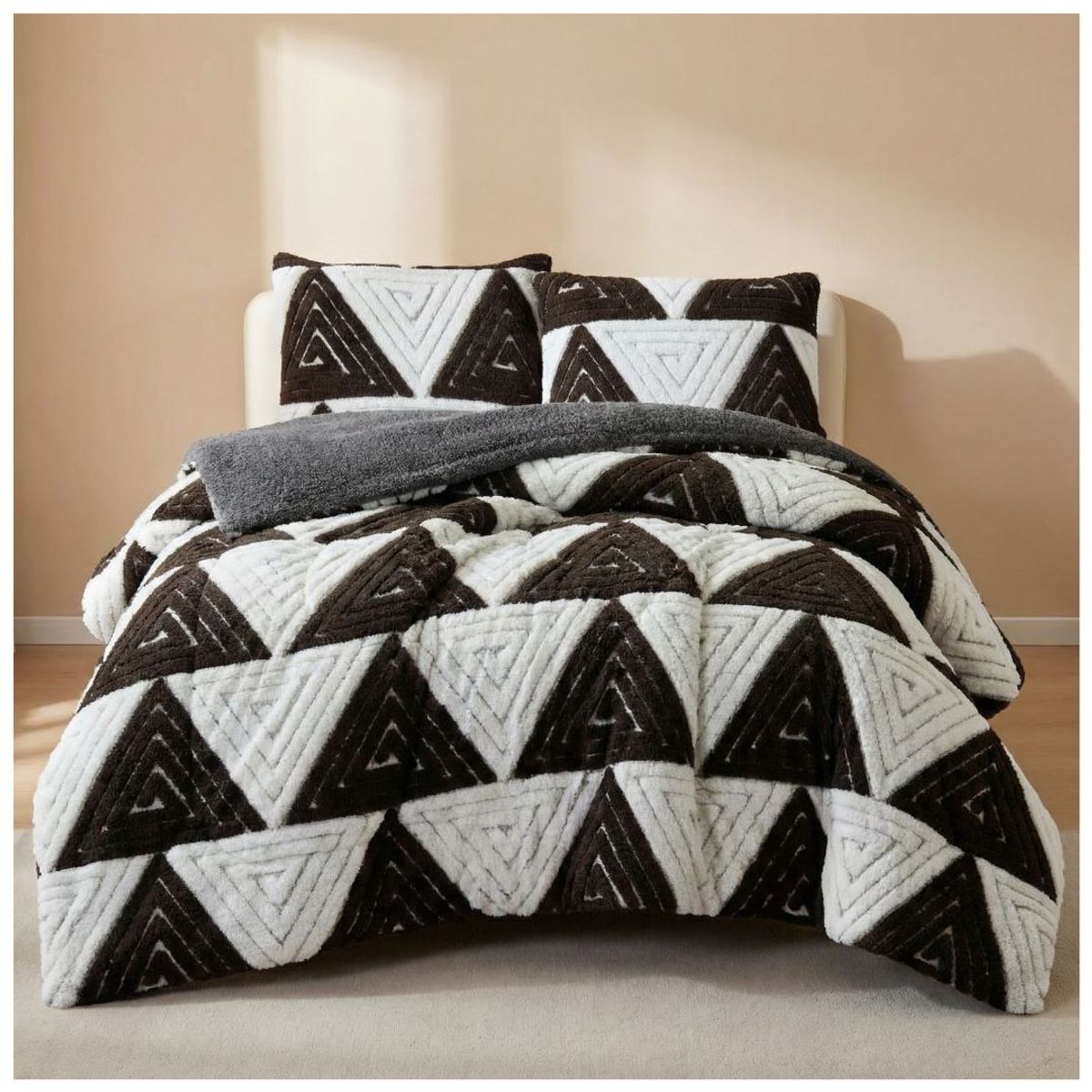 GENERICO - Cobertor Chiporro Invierno Jacquard 1.5 Plazas - Lyon TFYZ20