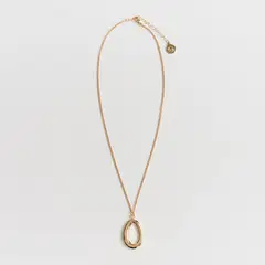 LOUNGE - Collar Mujer Colgante Ovalado