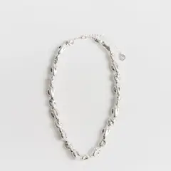 LOUNGE - Collar Mujer Piedras Irregulares