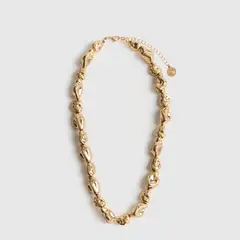 LOUNGE - Collar Mujer Piedras Irregulares