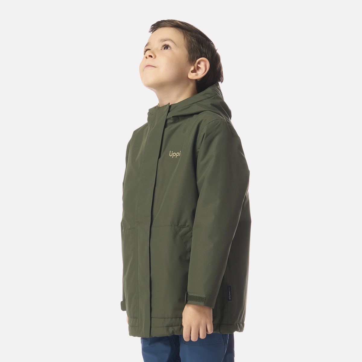 LIPPI - Chaqueta Niño Cold Place B-Dry Hoody Jacket Verde Militar Lippi